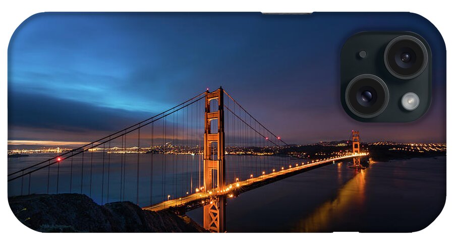 Bridge iPhone Case featuring the photograph Golden Gate Bridge by Larry Marshall
