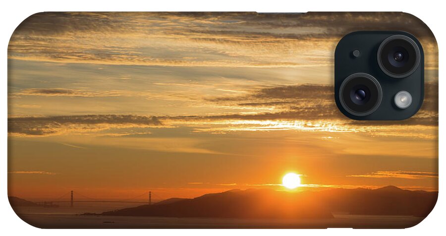 San Francisco iPhone Case featuring the photograph Golden Gate Bridge by Digiblocks Photography
