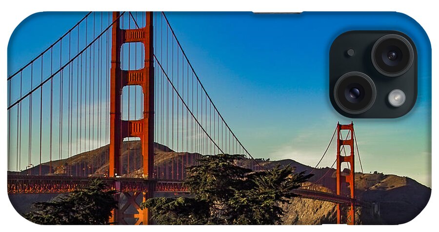 Golden Gate Bridge iPhone Case featuring the photograph Golden Gate Bridge San Francisco California by Kimberly Blom-Roemer