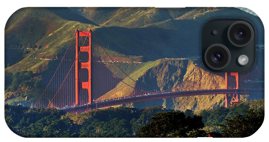 Golden Gate Bridge iPhone Case featuring the photograph Golden Gate Bridge by Steven Spak