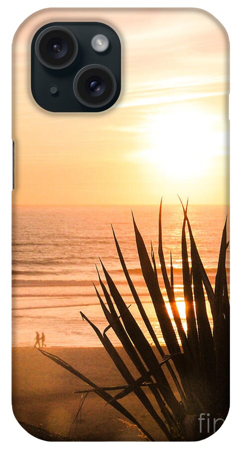 Color Photography iPhone Case featuring the photograph Golden Hour by Toni Somes
