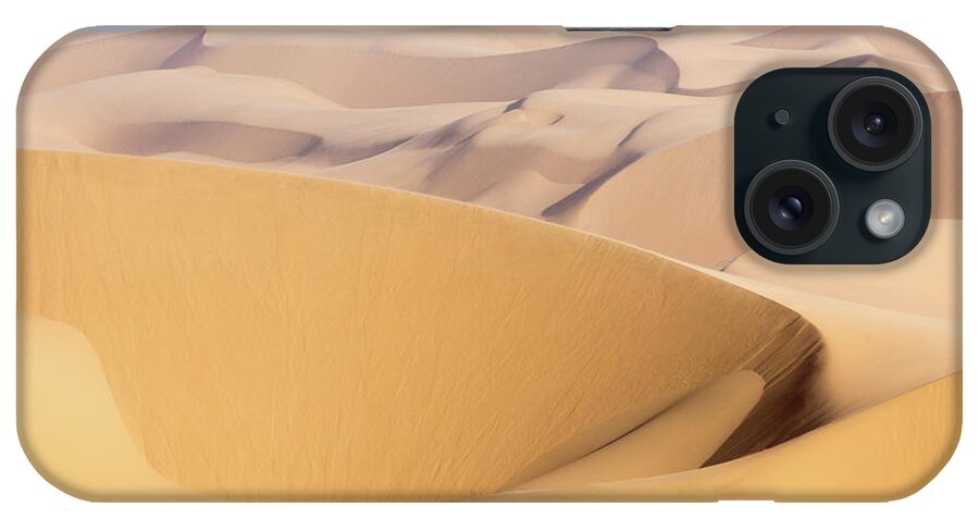 Namib iPhone Case featuring the photograph Golden Ocean by Francesco Riccardo Iacomino