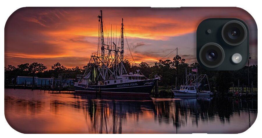 Bayou iPhone Case featuring the photograph Golden Sunset on the Bayou by Brad Boland