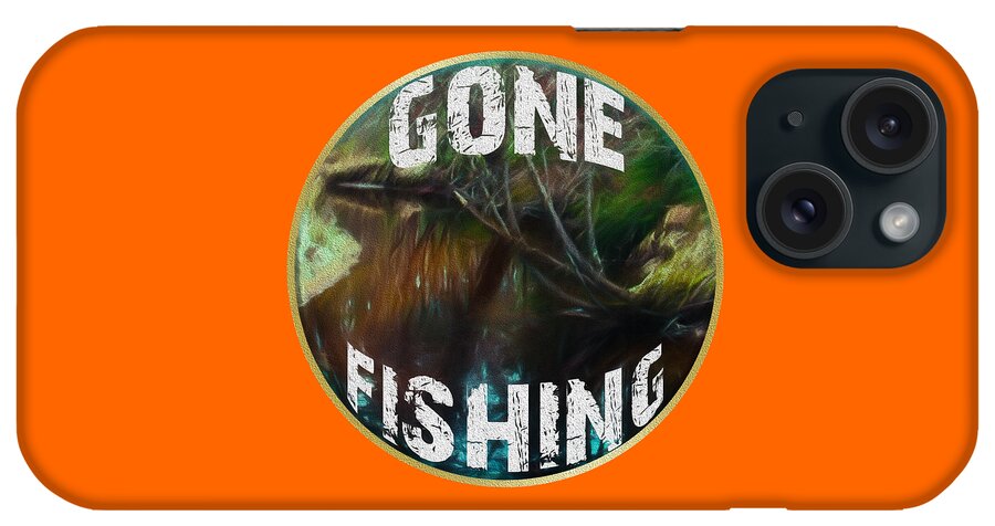 Fishing iPhone Case featuring the photograph Gone Fishing by Mim White