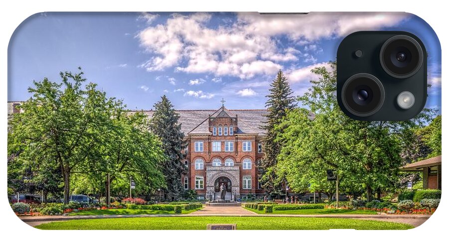 Spokane iPhone Case featuring the photograph Gonzaga University by Spencer McDonald