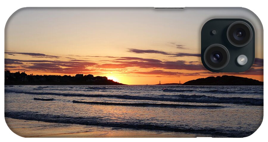 Gloucester iPhone Case featuring the photograph Good Harbor Beach at Sunrise Gloucester MA by Toby McGuire