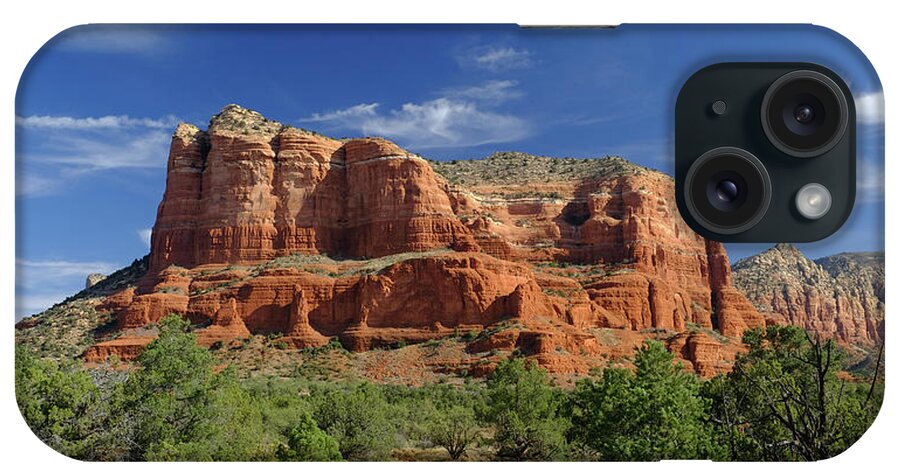 Landscape iPhone Case featuring the photograph Good Morning Sedona by Glenn DiPaola