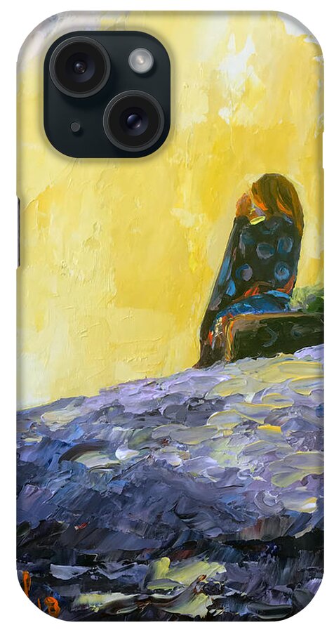 Bahamas iPhone Case featuring the painting Good Morning Sun by Josef Kelly