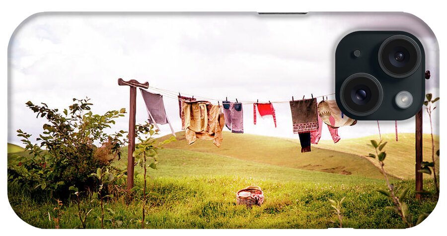 Hobbits iPhone Case featuring the photograph Gorgeous Sunny Day for Hobbits by Kathryn McBride
