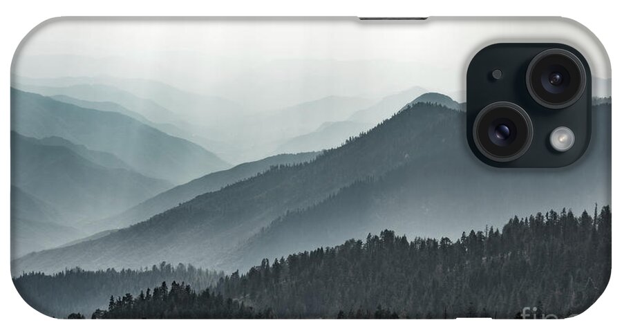 Sequoia iPhone Case featuring the photograph Gradient by Peng Shi