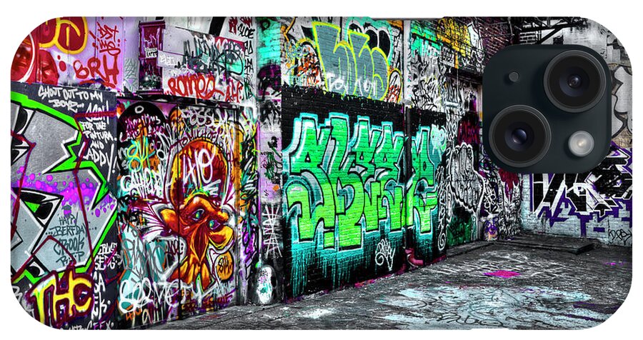 Paint iPhone Case featuring the photograph Graffiti Alley by Reynaldo Williams