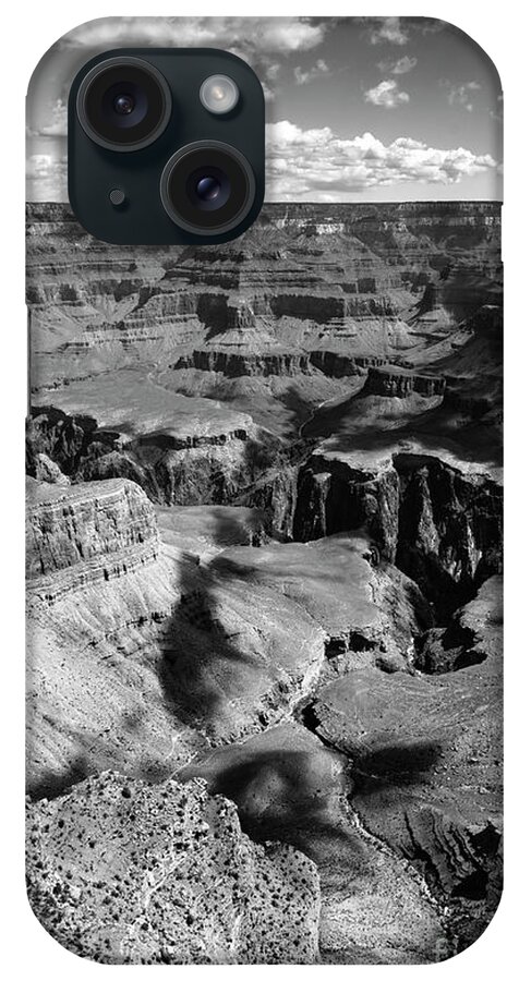 Grand Canyon iPhone Case featuring the photograph Grand Canyon BW by RicardMN Photography