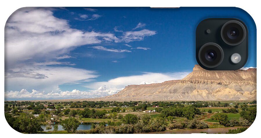Colorado iPhone Case featuring the photograph Grand Valley and Colorado River by Teri Virbickis
