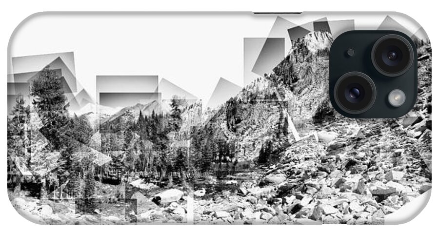 Landscape iPhone Case featuring the photograph Granite Steps Eagle Lake Sequoia National Park California 2012 by Lawrence Knutsson