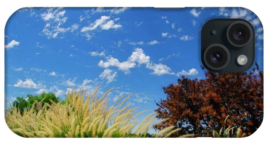 Cloud iPhone Case featuring the photograph Grass in the clouds by Jim And Emily Bush
