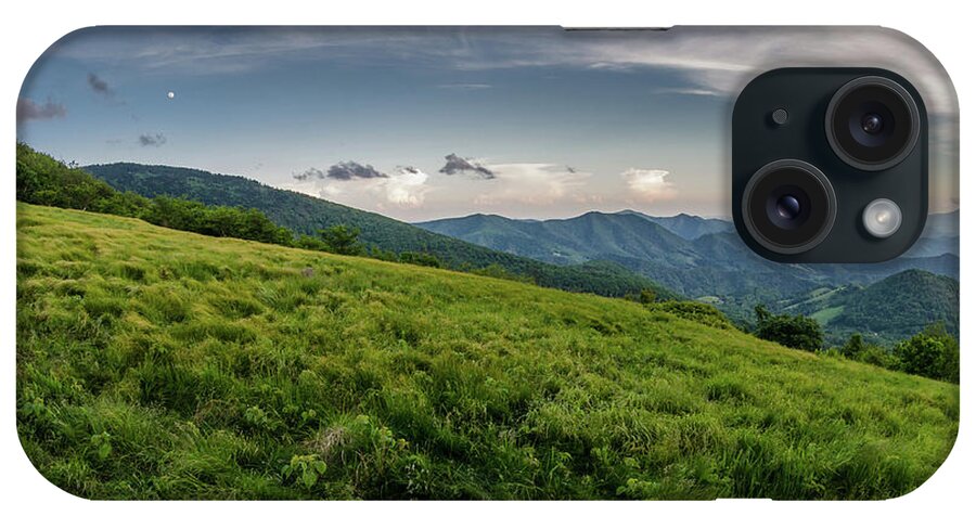Adventure iPhone Case featuring the photograph Grassy Field in Roan Mountain Highlands by Kelly VanDellen