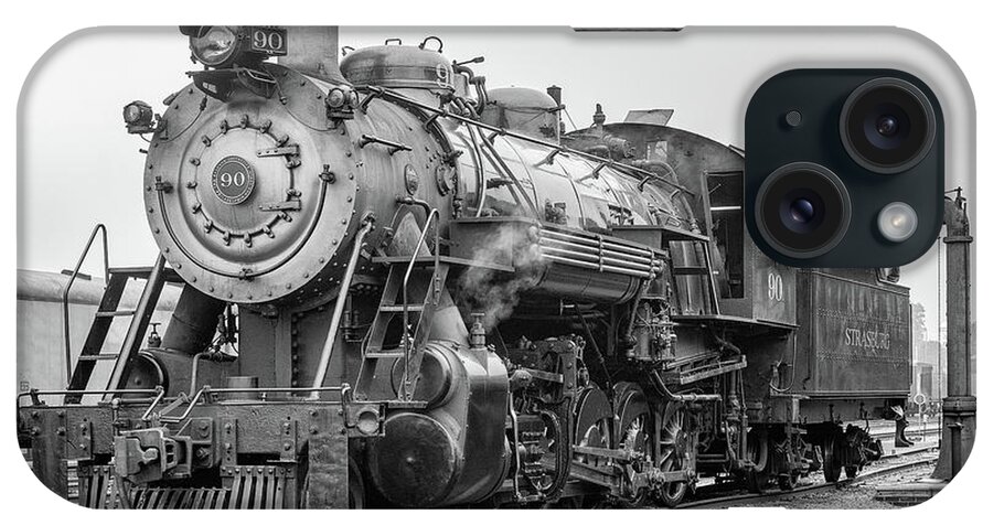 Strasburg Railroad iPhone Case featuring the photograph Great Western 90 Servicing by Jeff Abrahamson