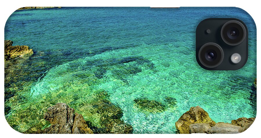 Coast iPhone Case featuring the photograph Green Clear Water at the Coast of Croatia by Andreas Berthold