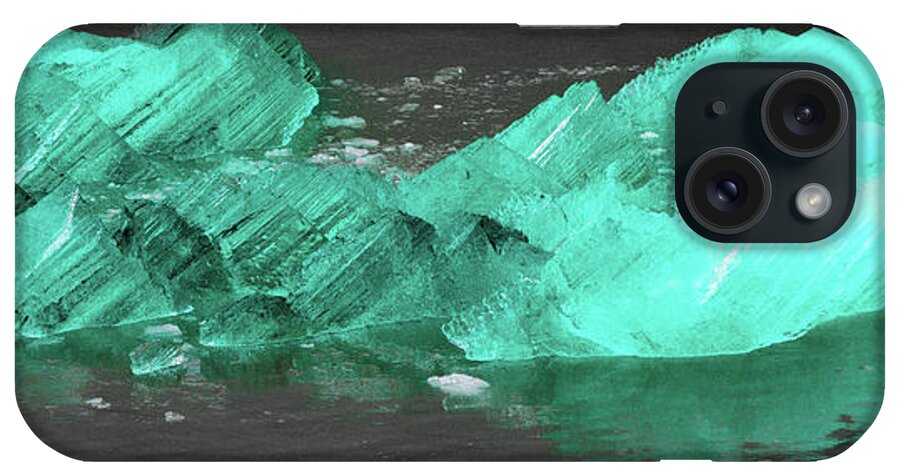 Alaska iPhone Case featuring the photograph Green Iceberg by Jason Brooks