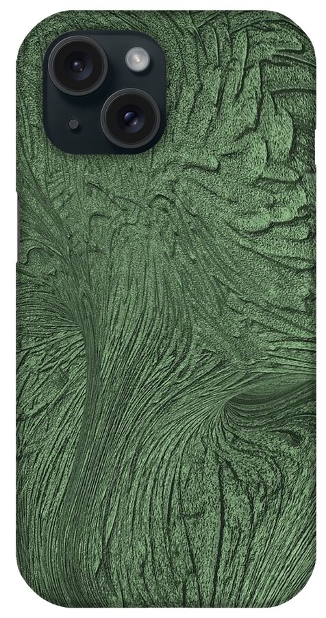Green iPhone Case featuring the photograph Green Wind by Cheryl Charette
