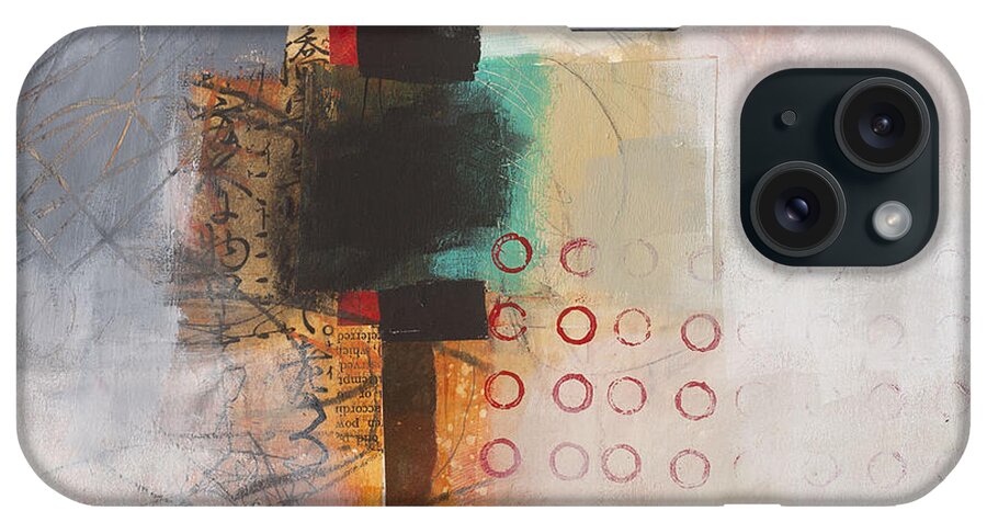 Jane Davies iPhone Case featuring the painting Grid 11 by Jane Davies