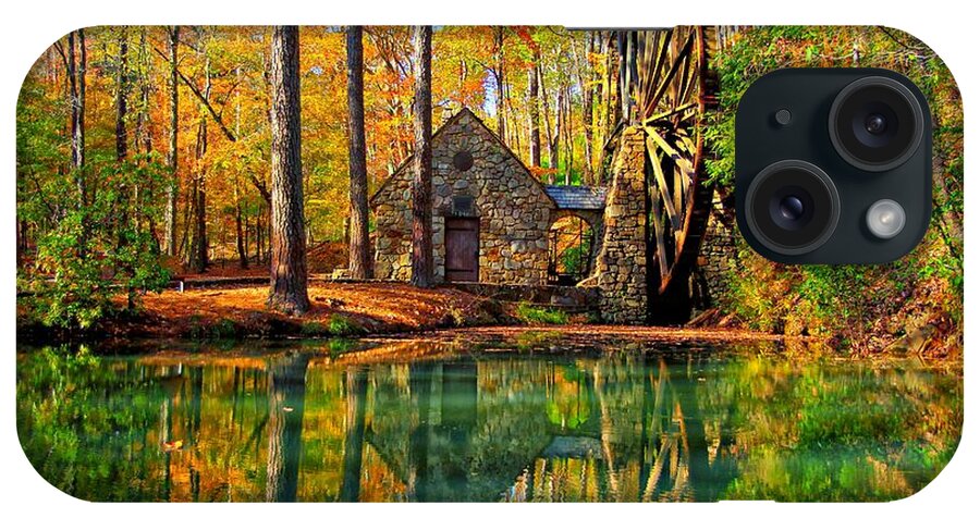 Fall iPhone Case featuring the photograph Grist Mill by Geraldine DeBoer