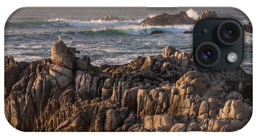 Rocky Coastline iPhone Case featuring the photograph Guardians of the Shore by Derek Dean