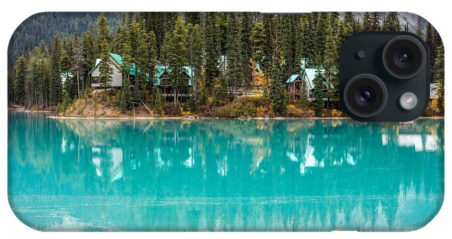 Emerald Lake iPhone Case featuring the photograph Emerald Lake by Pierre Leclerc Photography