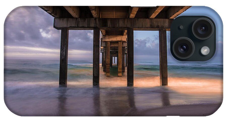 Alabama iPhone Case featuring the photograph Gulf Shores Alabama Pier Sunrise by John McGraw