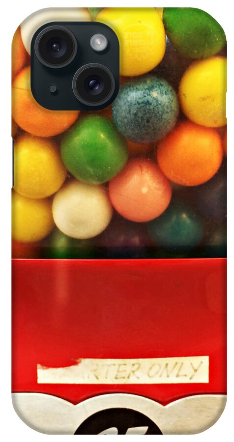 Gumball Happiness iPhone Case featuring the photograph Gumball Happiness by Miriam Danar