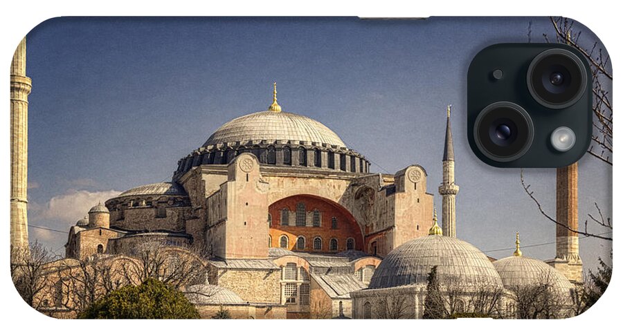 Hagia Sophia iPhone Case featuring the photograph Hagia Sophia by Joan Carroll