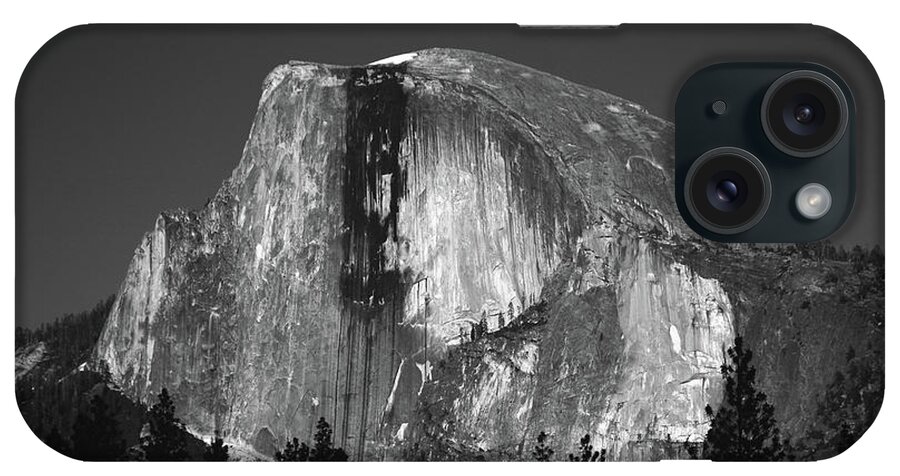 Half Dome Moonrise iPhone Case featuring the photograph Half Dome Moonrise by Raymond Salani III