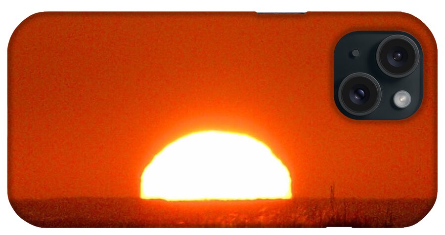 Seas iPhone Case featuring the photograph Half Sun by Newwwman