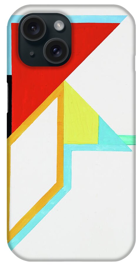 Abstract iPhone Case featuring the painting Halleluja - Part X by Willy Wiedmann