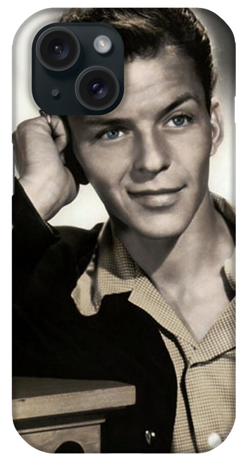 Sinatra iPhone Case featuring the photograph Handsome Frank Sinatra by Doc Braham