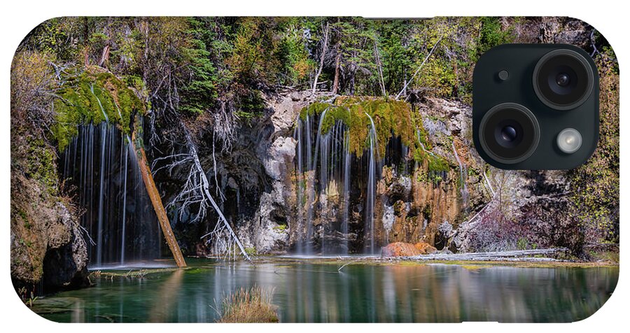 Lake iPhone Case featuring the photograph Hanging Lake by Chuck Jason