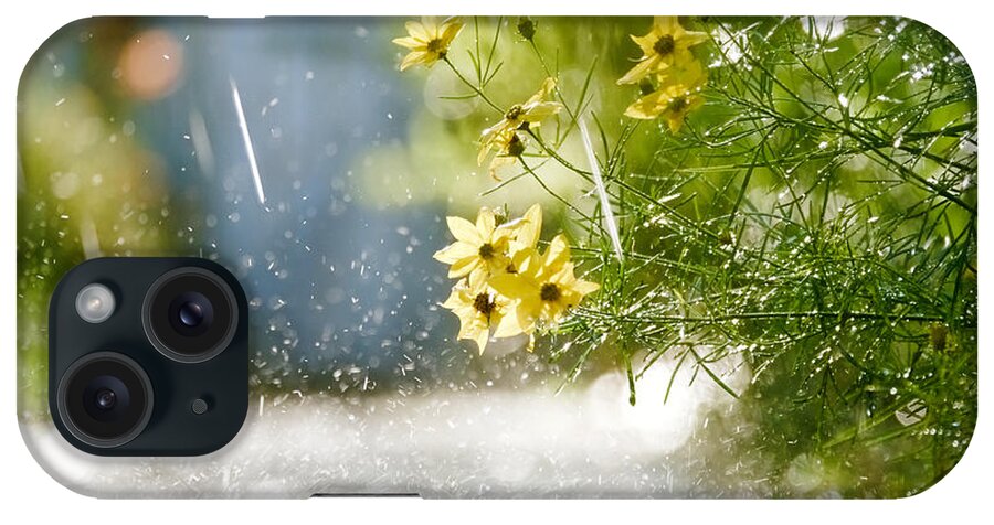 Flowers iPhone Case featuring the photograph Sprinklers in June by Rachel Morrison