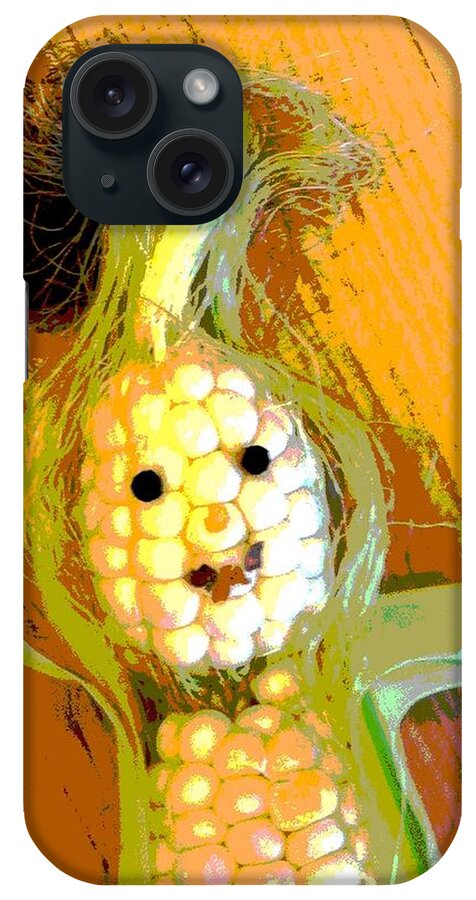 Corn iPhone Case featuring the photograph Happy Days are Here by Sandra Lee Scott