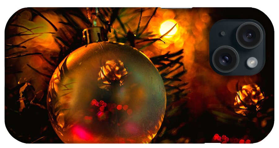 Happy Holidays iPhone Case featuring the photograph Happy Holidays Background by Kevin Cable