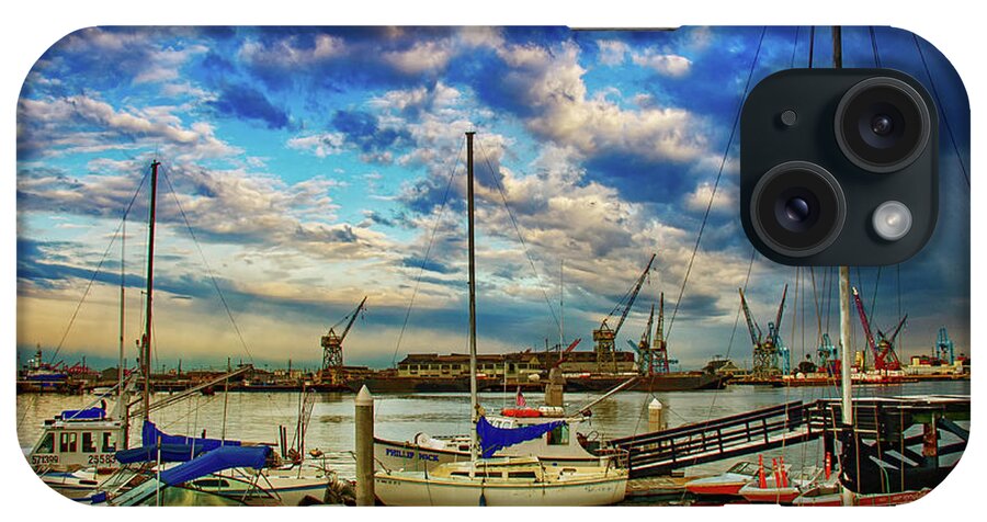 Harbor iPhone Case featuring the photograph Harbor Scene by Joseph Hollingsworth