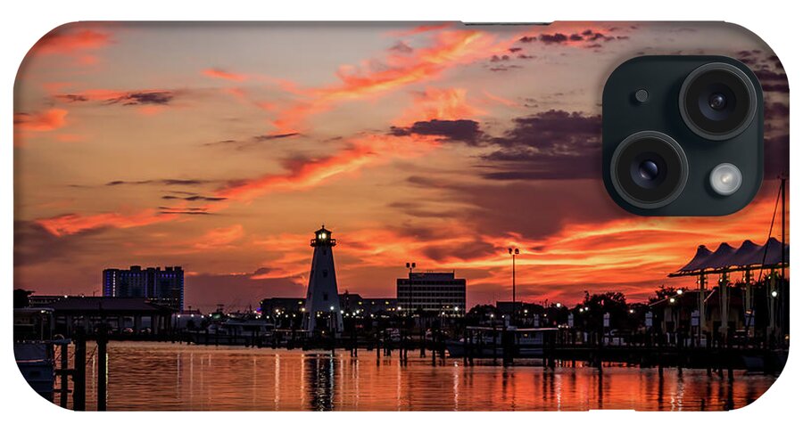 Landscape iPhone Case featuring the photograph Harbor Sunset by JASawyer Imaging