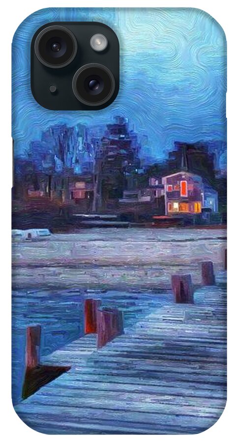 Owen Park iPhone Case featuring the photograph Harbormasters Office Owen Park by Jeffrey Canha