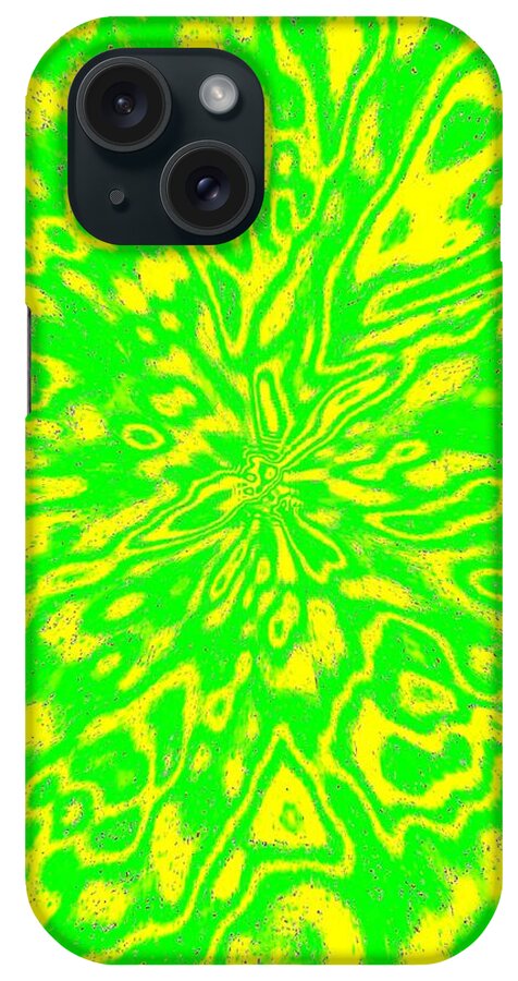 Abstract iPhone Case featuring the digital art Harmony 16 by Will Borden