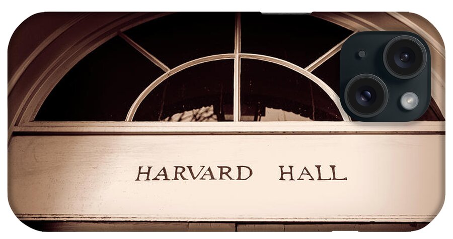 Harvard iPhone Case featuring the photograph Harvard Hall #2 by Stephen Stookey