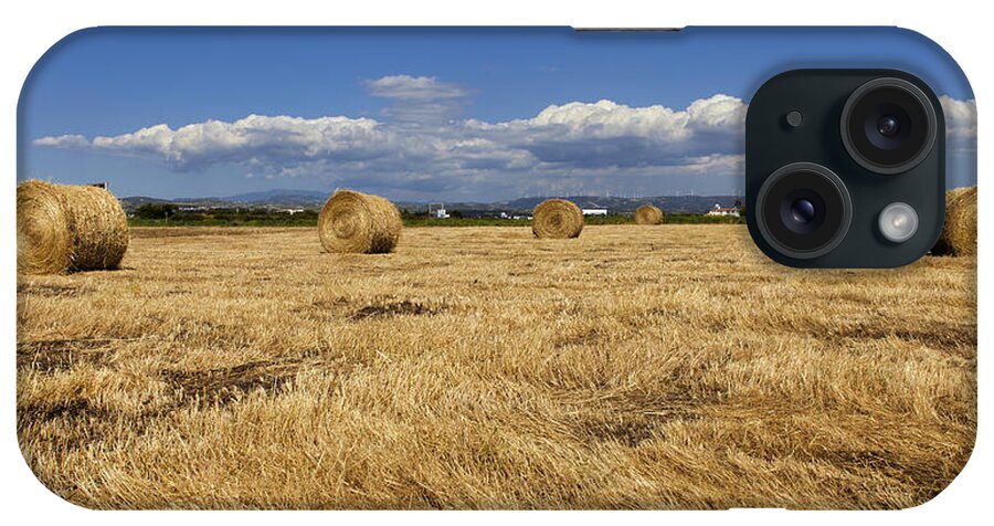 Sky iPhone Case featuring the photograph Harvest time by Mike Santis