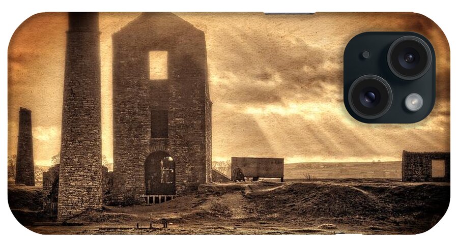 Magpie iPhone Case featuring the photograph Haunted Britain - Magpie Mine by David Birchall