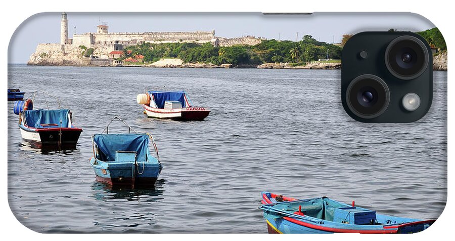 Caribbean iPhone Case featuring the photograph Havana Harbor by Joel Thai