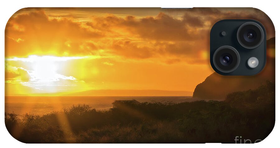 Hawaiian Sun Kissed Morning iPhone Case featuring the photograph Hawaiian Sun Kissed Morning by Mitch Shindelbower