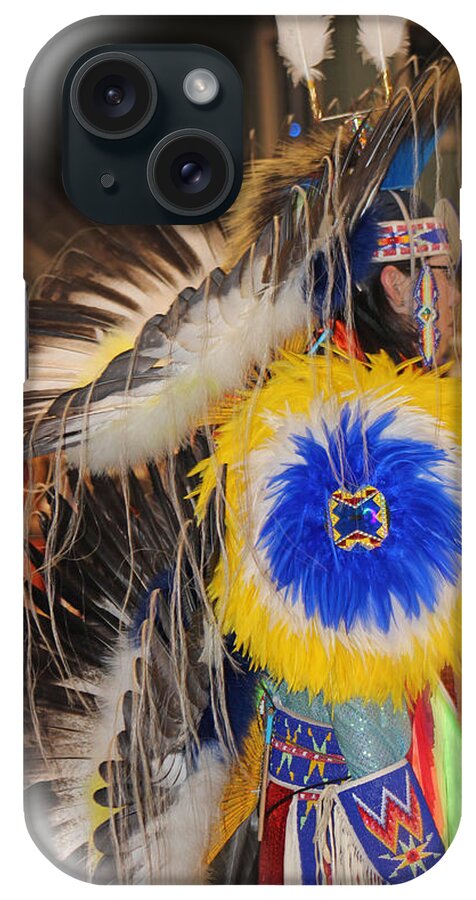 Native Americans iPhone Case featuring the photograph Head Dress by Audrey Robillard