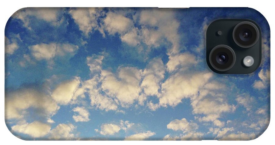 Sky iPhone Case featuring the photograph Head In The Clouds- Art by Linda Woods by Linda Woods